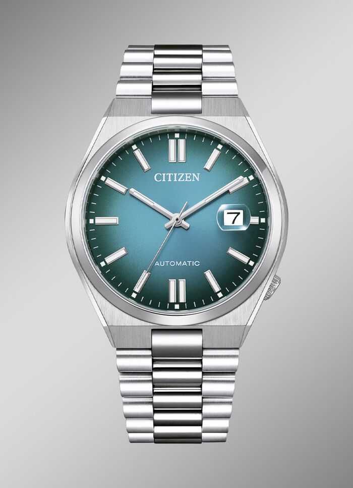 Automatik Herrenuhr aus Edelstahl 