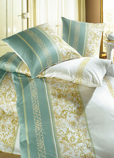 Pflegeleichte Bettwäsche-Garnitur aus 100% Mako-Baumwolle 