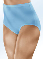 Viererpack Slips mit Gummizug im Bund 2X T&Uuml;RKIS, 2X MARINE