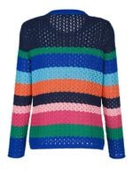 Pullover in Blockringeldessin 