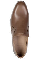 Slipper aus Rind-Nappaleder COGNAC