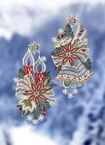 Fensterbild, 2er-Set,mit Saughaken 