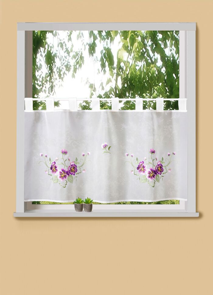 Kurzstore "Stiefm&uuml;tterchen", mit Schlaufen 