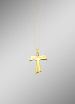 Eleganz in jeder Hinsicht: Der Kreuz-Tau-Anhänger 