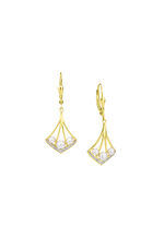 Ohrringe mit Zirkonia und S&uuml;&szlig;wasser-Zuchtperlen 