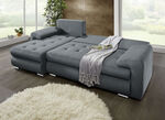Polsterecke mit Bettfunktion und Bettkasten ANTHRAZIT
