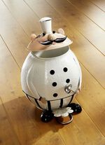 M&uuml;lleimer als Chefkoch 