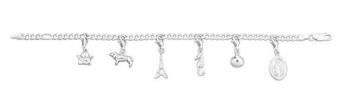 Charm-Anh&auml;nger aus Silber 