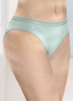 Viererpack Slips mit dekorativem Elastikbund 