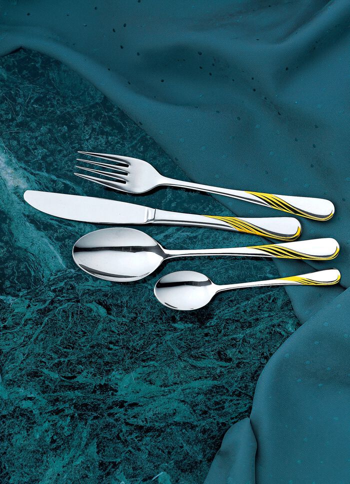 Besteck-Set, 72-teilig, f&uuml;r 12 Personen 