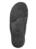 Gefütterte Damen-Hausschuhe, mit Schurwolle ANTHRAZIT