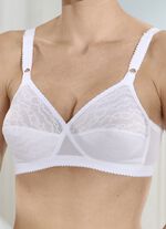 Playtex BH in Zauberkreuz-Schnittform WEISS