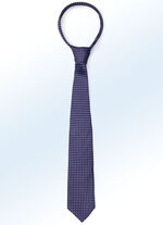 Gemusterte Krawatte in 2 Farben LILA