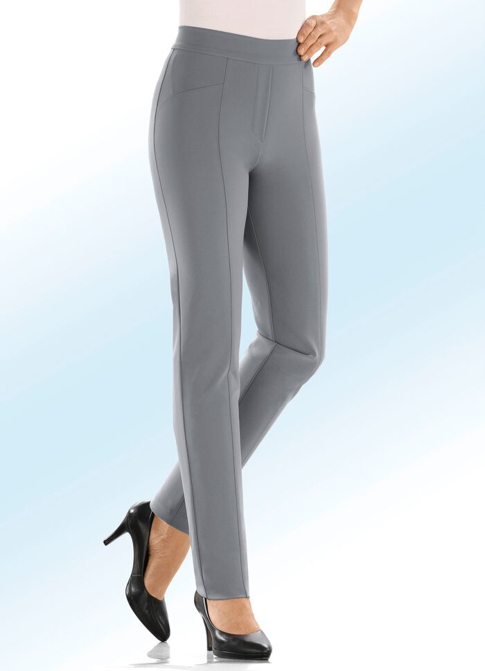 Hose mit h&uuml;bschen Ziersteppungen 