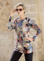 Shirt mit farbbrillantem Druck 