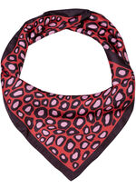 Nickituch mit Raubtierfell-Dessin 