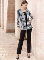 Hose in Schlupfform in 29 Farben SCHWARZ