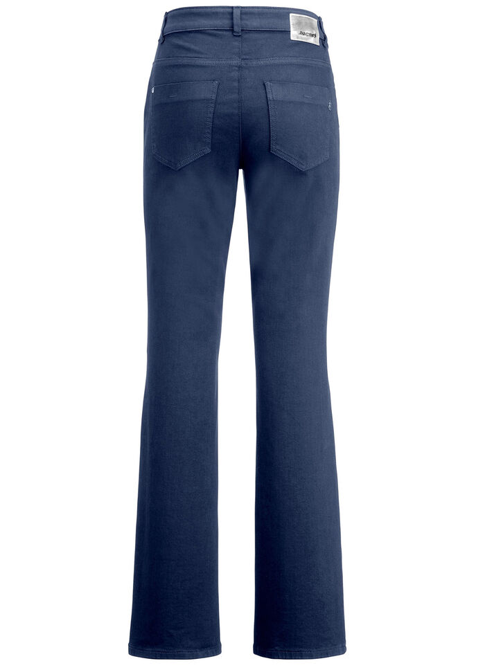 Magic-Jeans mit modisch weiterem Beinverlauf JEANSBLAU