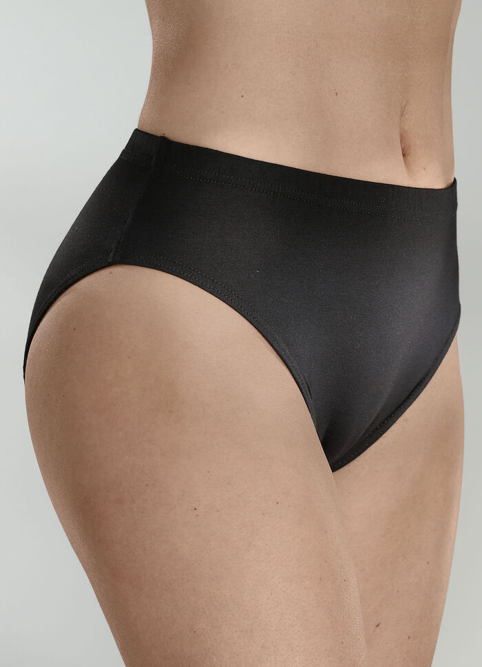 Viererpack Slips mit Gummizug 