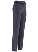 Hose mit aktueller Glencheck-Dessinierung MARINE-GRAFIT