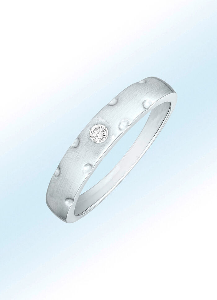 Edler Damenring aus Platin 