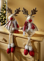 Kantenhocker, 2er-Set, aus Stoff 