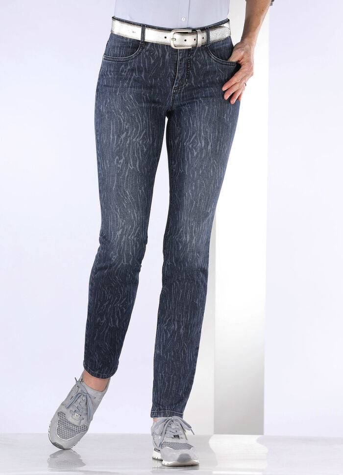 Power-Stretch-Jeans DUNKELBLAU