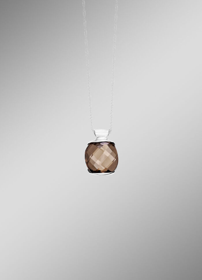 Schicker Anhänger mit Rauchquarz 