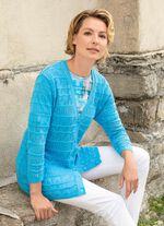 Strickjacke mit Mustermix 