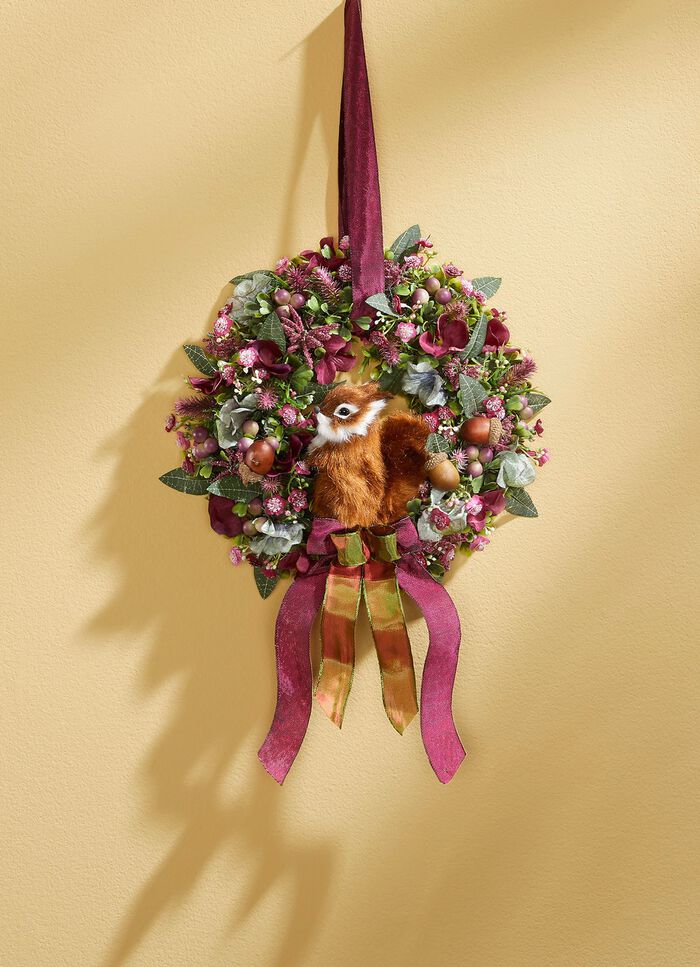 Wandkranz mit Kunstfell 