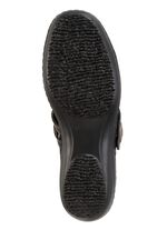 ELENA EDEN, sommerliche Damen-Spangenschuhe, Weite H, mit herausnehmbarem Fu&szlig;bett SCHWARZ