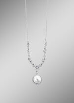 Schmuck-Set mit Süßwasser-Zuchtperlen, 2-teilig 