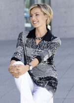 Poloshirt mit 3/4-langen &Auml;rmeln in 3 Farben 