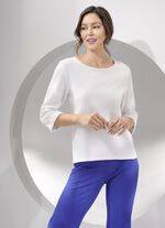 Shirt-Tunika mit raffinierten Nähten 