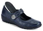 Gemini Slipper aus Rind-Nappaleder MARINE