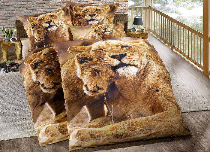 Bettwäsche-Garnitur in Renforcé-Qualität 