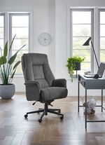 Chefsessel mit XXL-Sitzfl&auml;che ANTHRAZIT