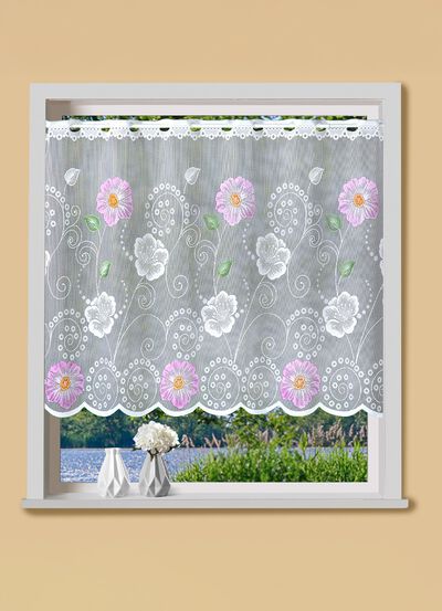 Kleinfenster-Store mit Stangendurchzug 