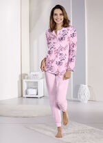 Zweierpack Schlafanzüge, Langarm und Knopfleiste  