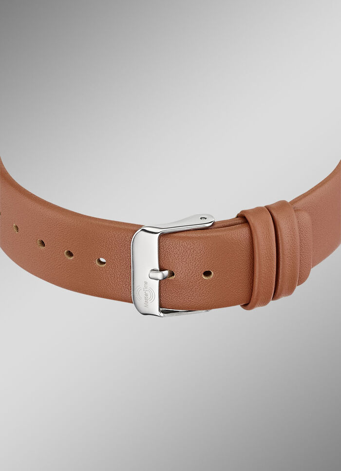 Master Time Damen-Lederarmbanduhr 