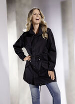 Kurzmantel mit legerem Schnitt 