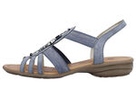 Remonte Riemchen-Sandalen mit Metallschmuck JEANS