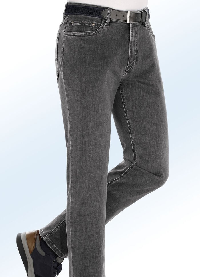 Superstretch-Jeans von „Suprax“ in 4 Farben ANTHRAZIT