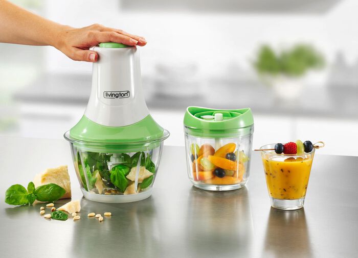 Livington MagiCut 5-in-1 Power-Multi-Zerkleinerer WEISS