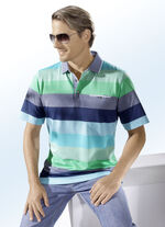 Poloshirt der Marke &bdquo;Hajo&ldquo; in 2 Farben T&Uuml;RKIS-GR&Uuml;N