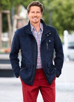 Jacke aus weichem Microvelours 