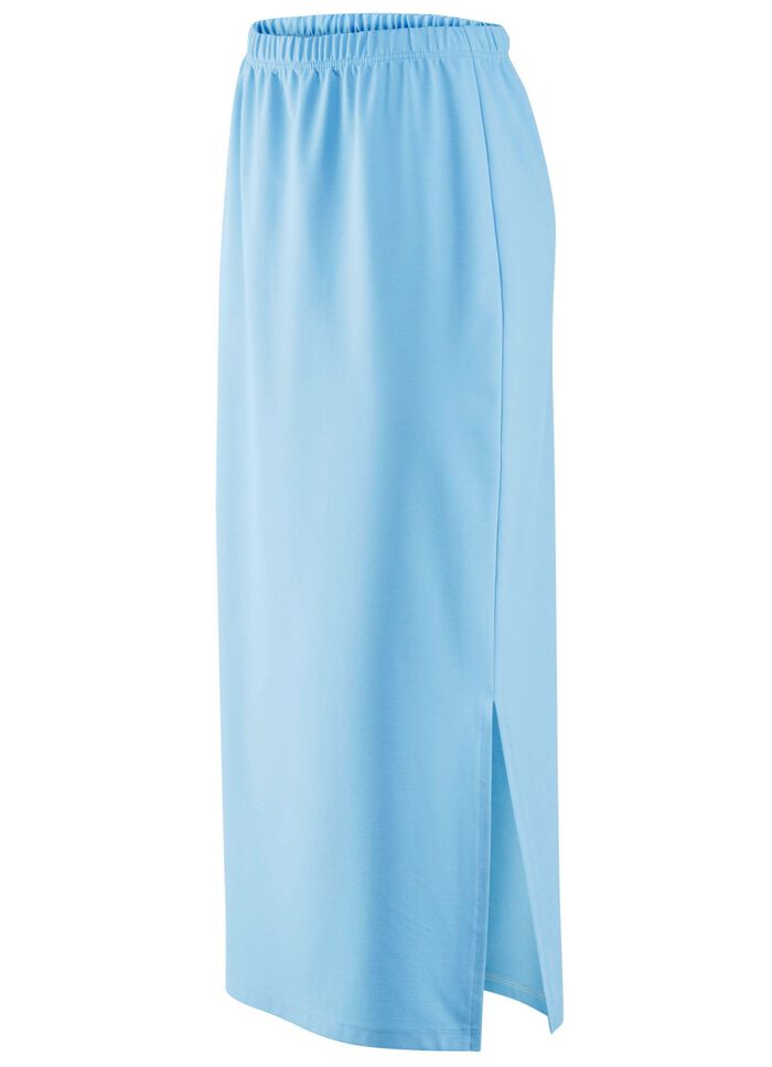 Rock in schmaler Schnittf&uuml;hrung HELLBLAU