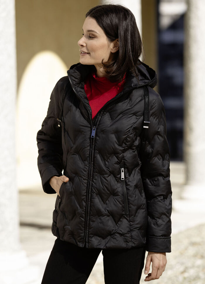 Funktionsjacke mit geklebten Kammern 