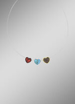 Vergoldeter Herz-Anhänger 