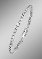 Funkelndes Armband mit synth. Zirkonia 